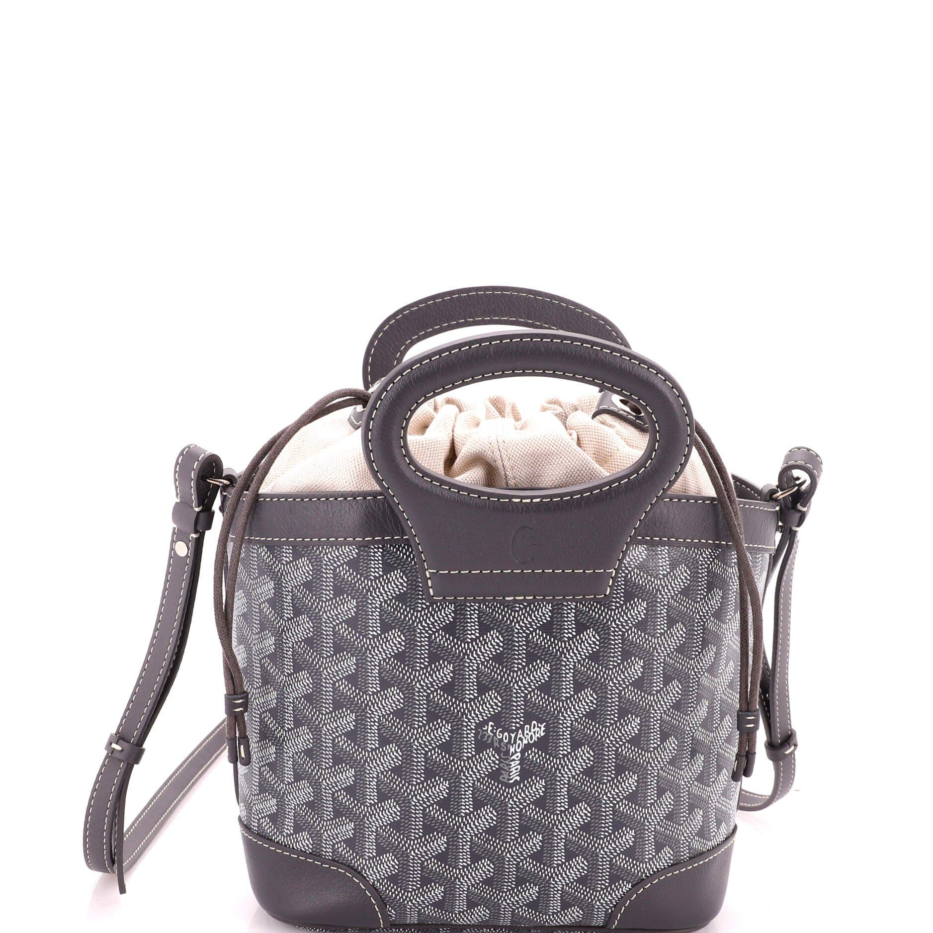 Beluga Bag Coated Canvas Mini, Main, color, Grey