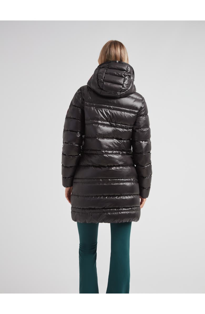 JACK1T R4D Tramline Hooded Puffer Coat, Alternate, color, Black/Black