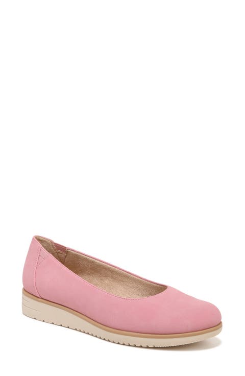 Idea Ballet Wedge Slip-On Flat - Wide Width Available (Women)