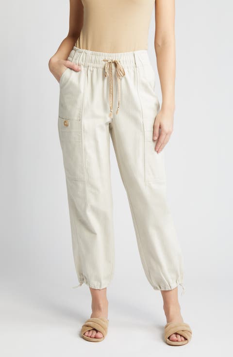 'Ab'Leisure Skyrise Cotton Joggers (Nordstrom Exclusive)