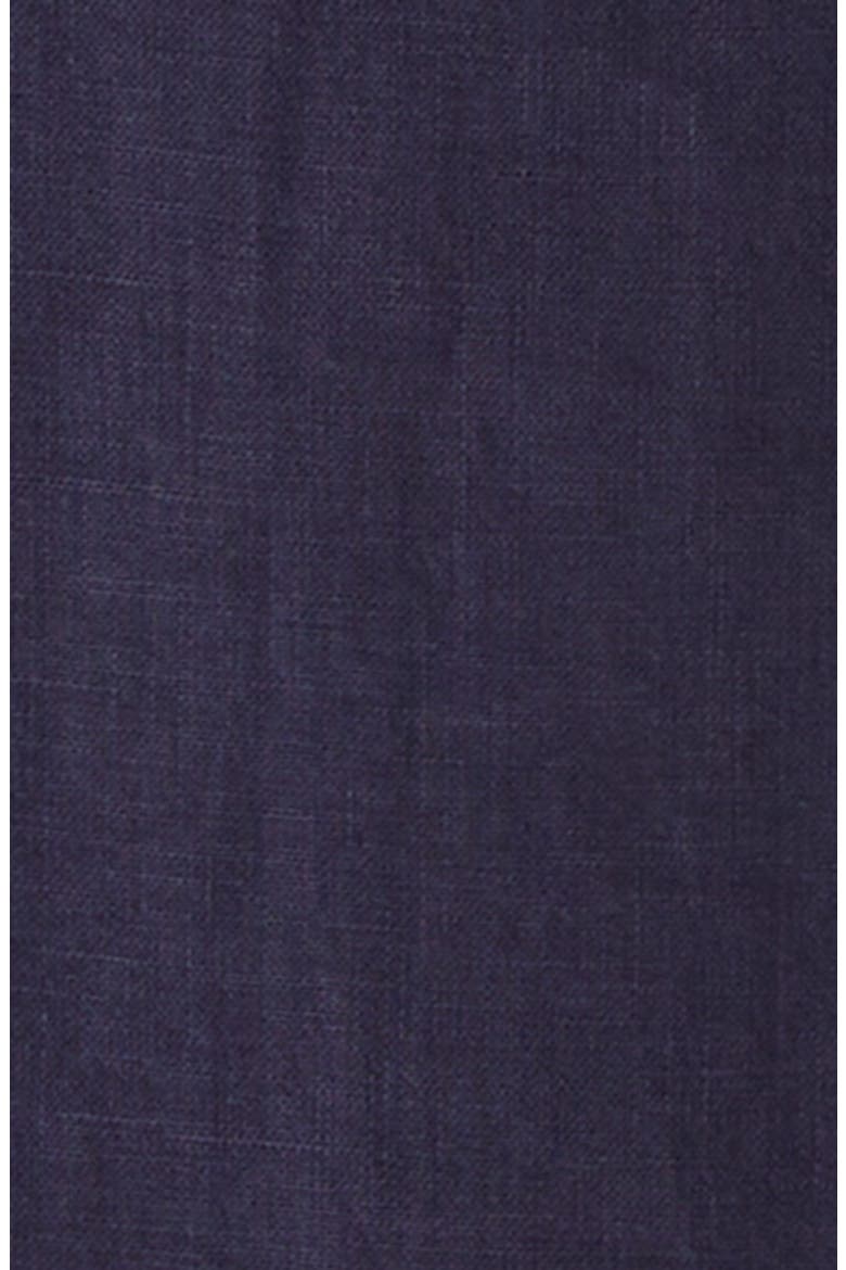 Linen Camp Shirt, Alternate, color, NAVY