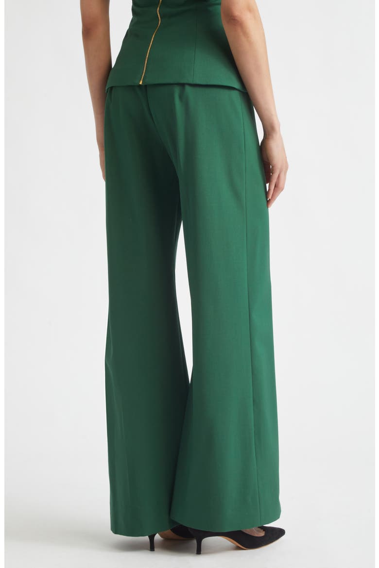 Diane High Waist Wide Leg Pants, Alternate, color, RACING GREEN