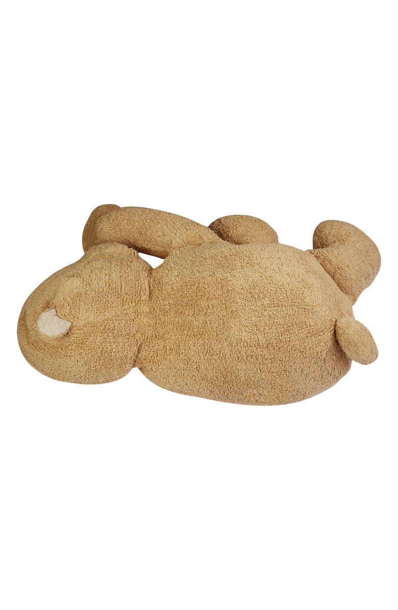 Lorena Canals Sleepy Bear Pouf, Alternate, color, Light Honey