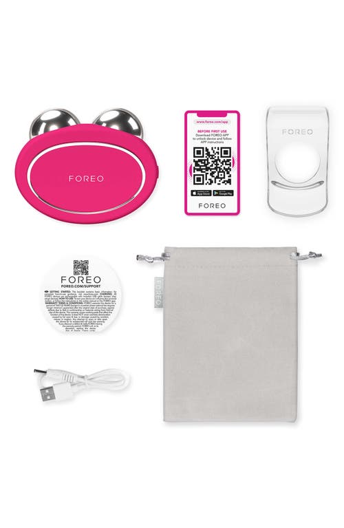 Foreo Bear™ 2 Microcurrent Toning Device & Supercharged™ Serum 2.0 Bundle In Pink