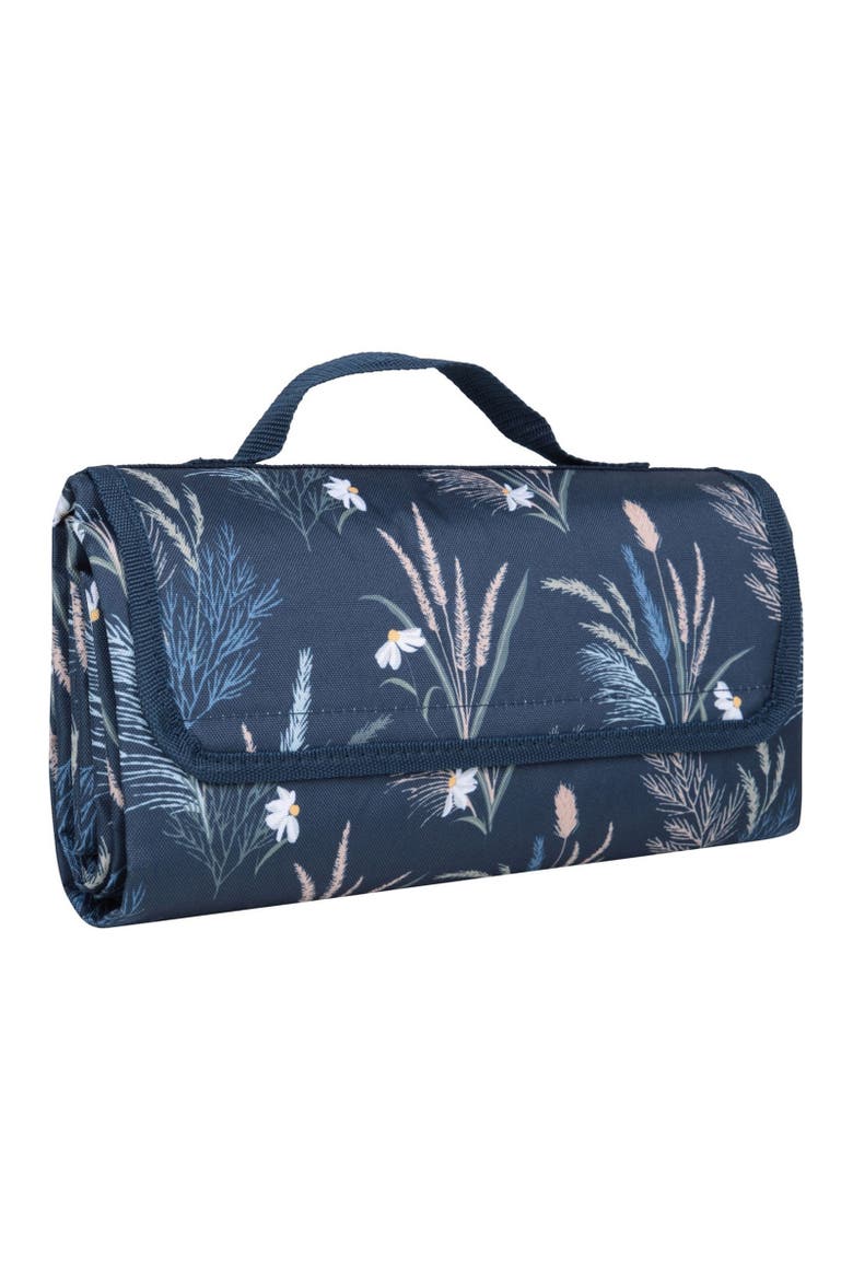 Patterned Picnic Mat, Alternate, color, Dark Blue