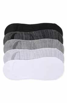 Z by Zella Ribbed Sport Liner 5-Pack No-Show Socks