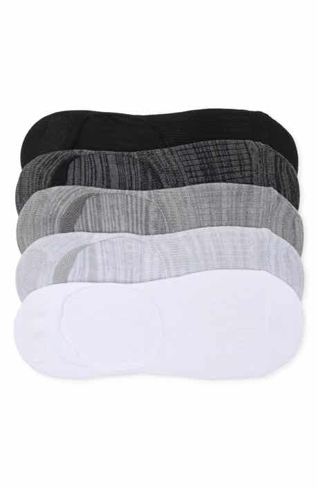 Z by Zella Ribbed Sport Liner 5-Pack No-Show Socks