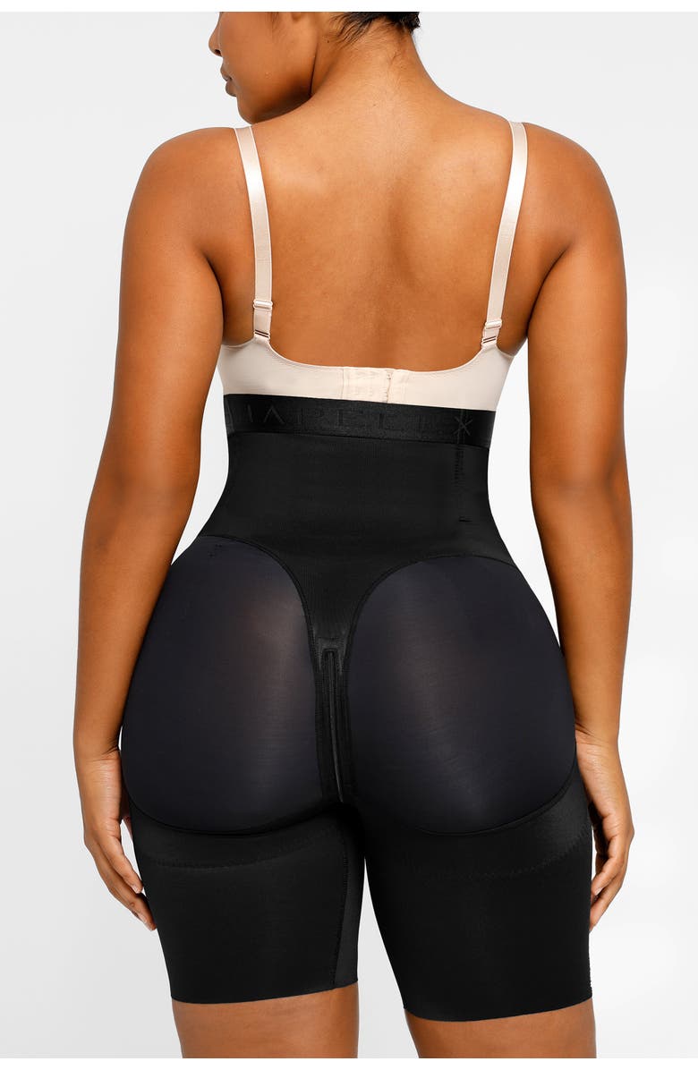 Shapellx Butt-Lifting High Waist Shorts, Alternate, color, Onyx Black