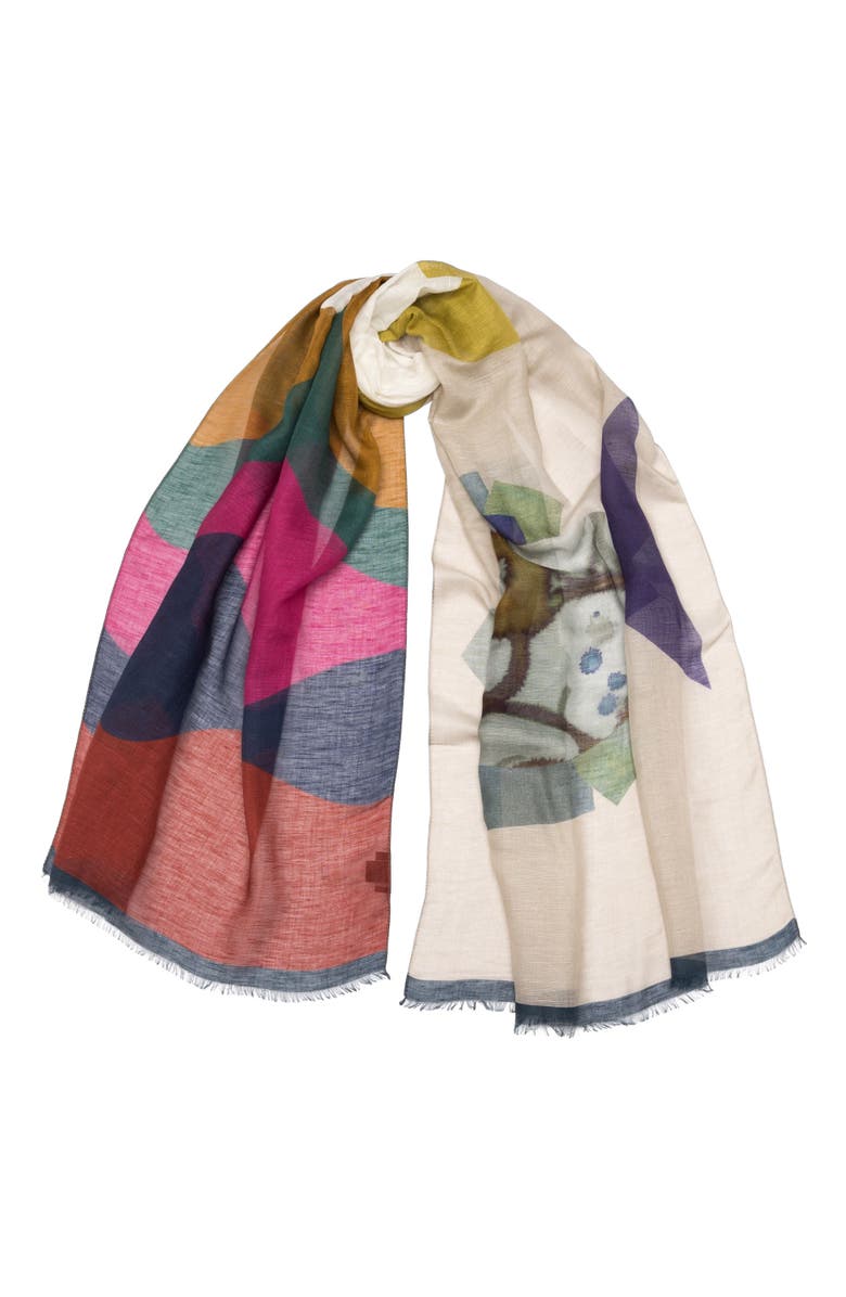 Elizabetta Mare - Modal Linen Scarf/Shawl for Women, Main, color, 