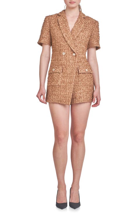 【PORTERNA】Your tweed jumpsuit PORTERNA】Your tweed jumpsuit