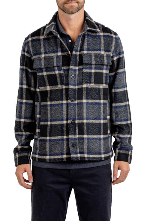 Trailmaster Heavyweight Brushed Flannel Button-Up Shirt