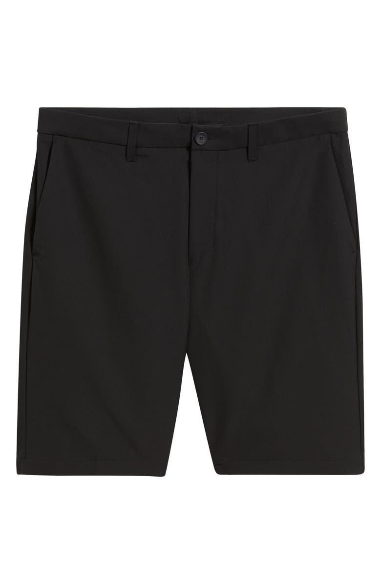 BOSS Commuter Slim Fit Performance Shorts, Alternate, color, Black
