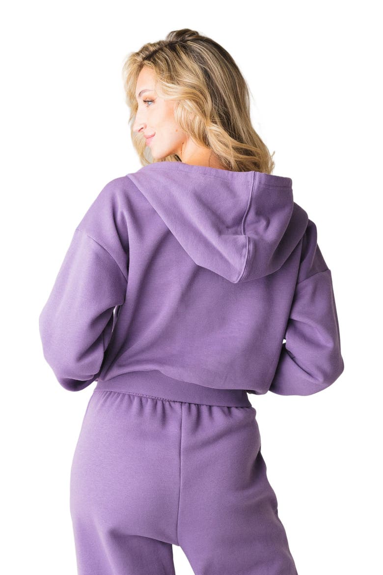 Cozy Women's Zip, Alternate, color, violet