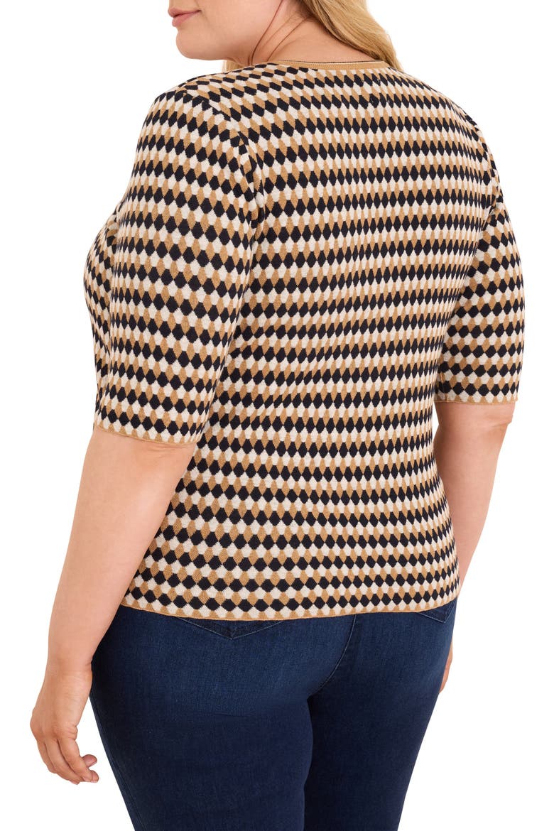 Jacquard Sweater, Alternate, color, NEUTRAL MULTI