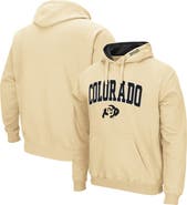 COLOSSEUM Men's Colosseum Gold Colorado Buffaloes Arch & Logo 3.0 Pullover Hoodie