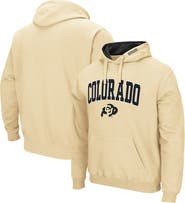 COLOSSEUM Men's Colosseum Gold Colorado Buffaloes Arch & Logo 3.0 Pullover Hoodie