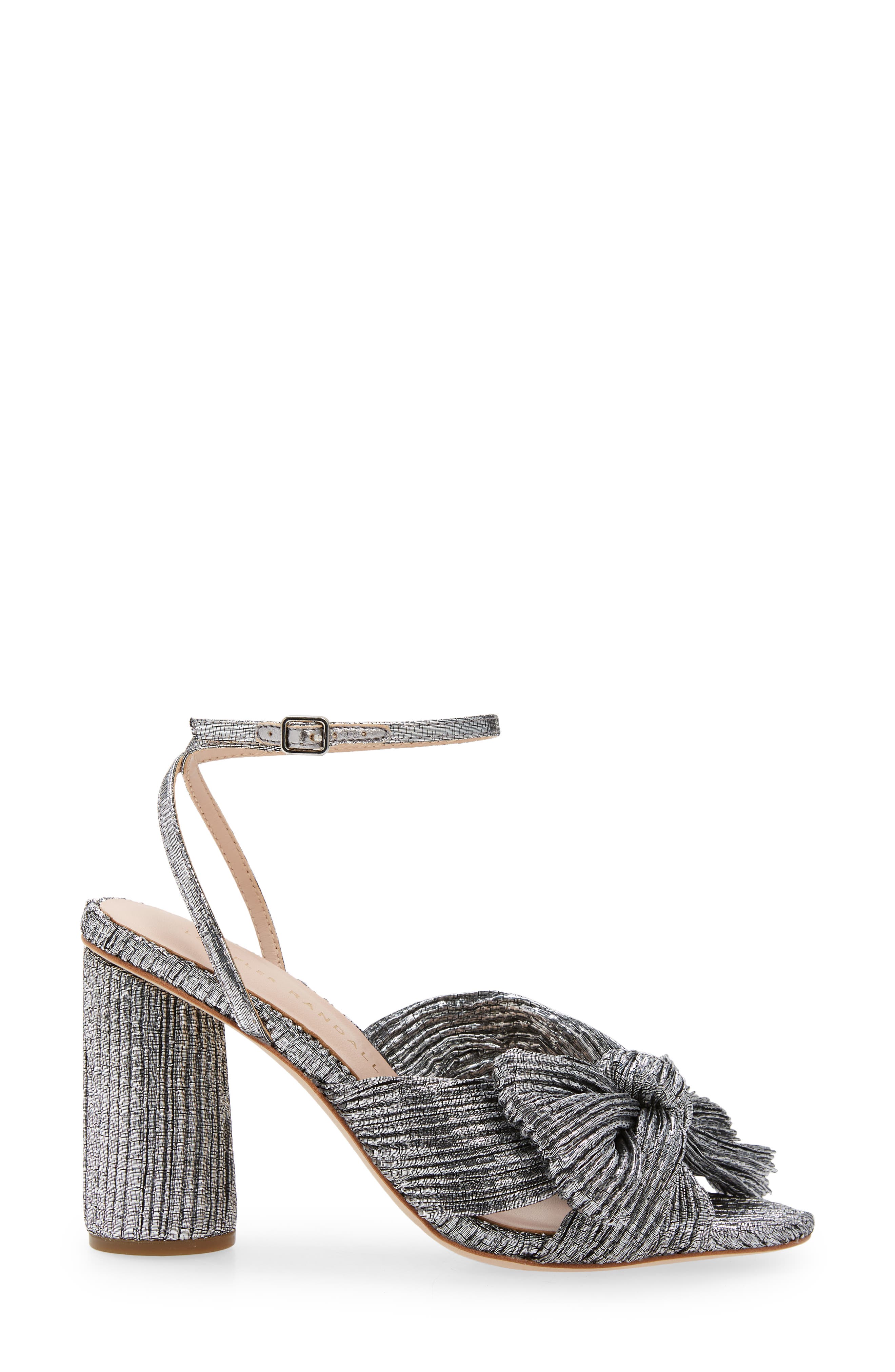 Loeffler Randall Camellia Ankle Strap Sandal, Alternate, color, 