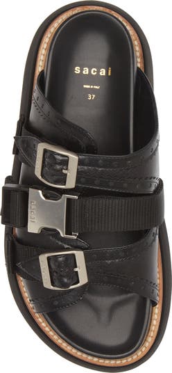 ■sacai■サカイ■Wingtip Slide Sandal■スライドサンダル Sacai Wingtip Slide Sandal (Women) | Nordstrom