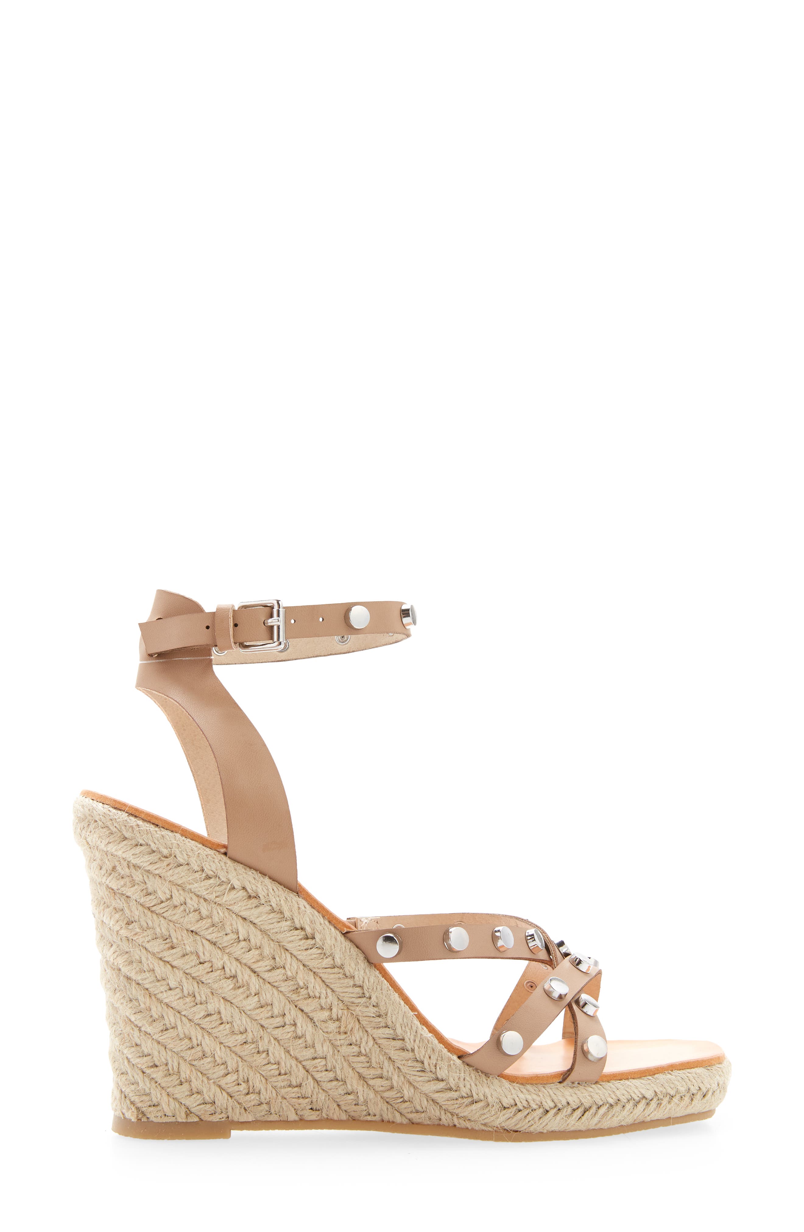 Mikah Espadrille Wedge Sandal, Alternate, color, BEIGE