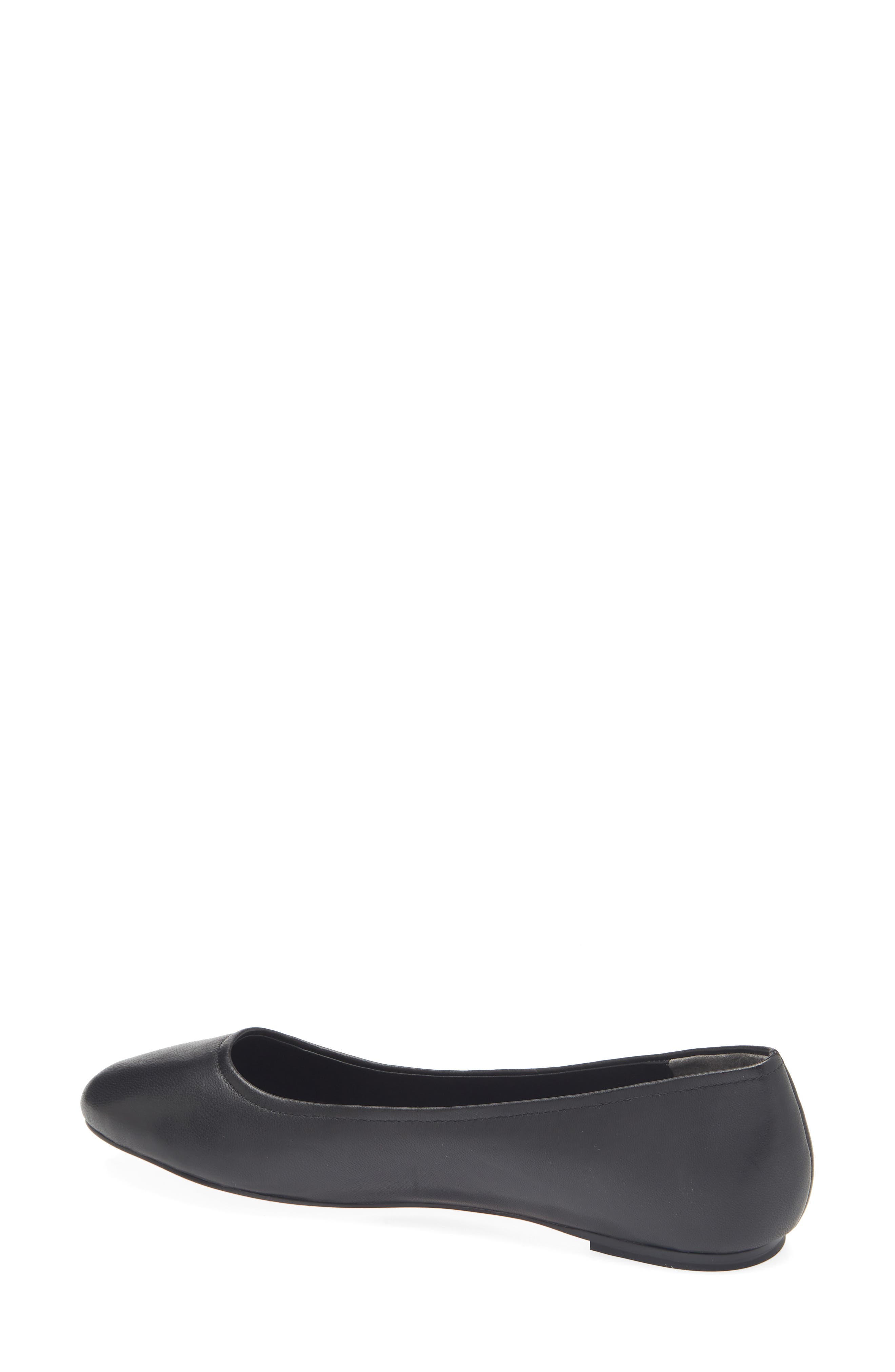 Stuart Weitzman Nadine Ballet Flat, Alternate, color, Black