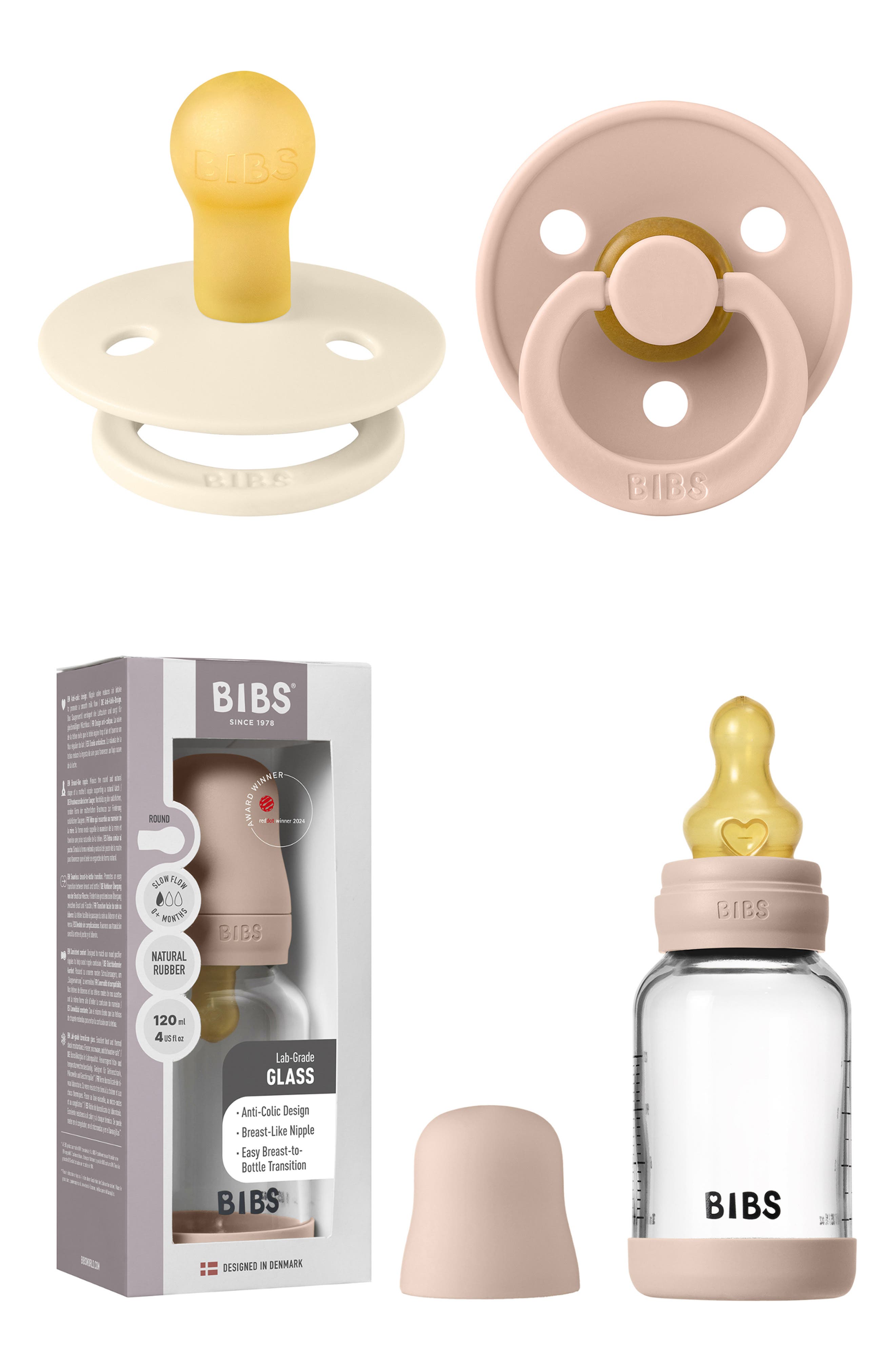 selected BLUSH/ IVORY