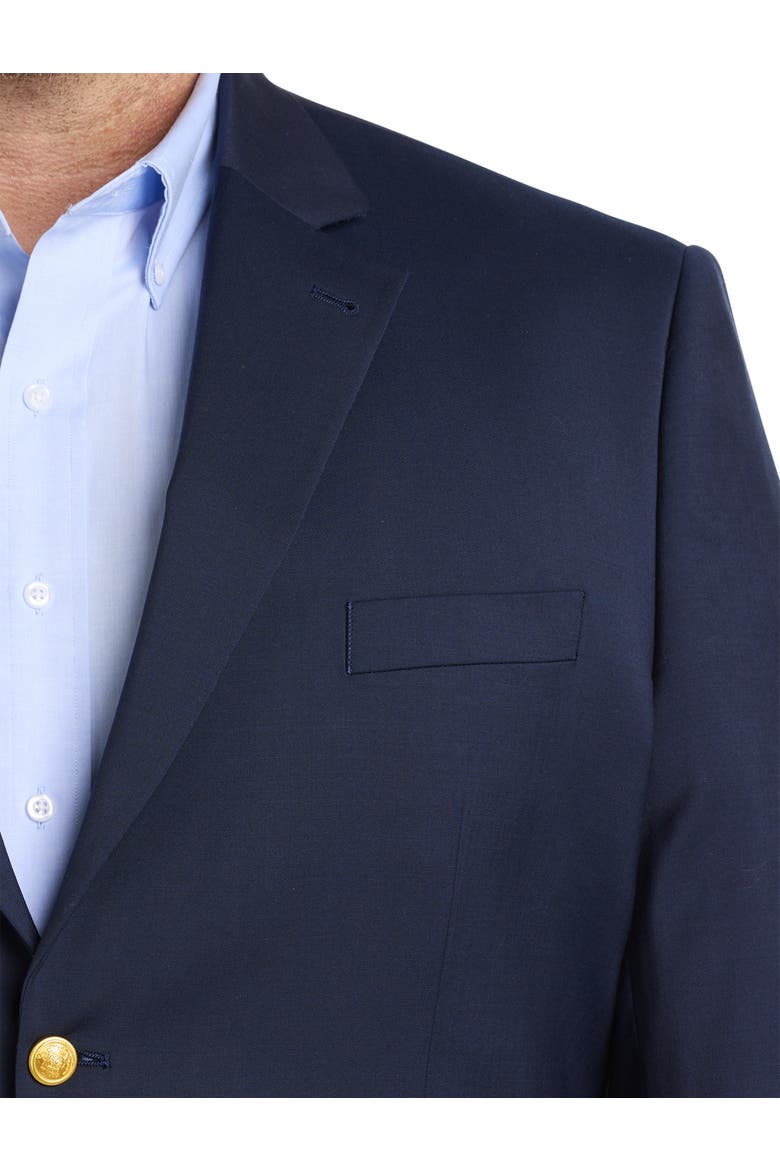 Big & Tall Jacket-Relaxer Blazer, Alternate, color, NAVY
