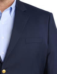Oak Hill Premium by DXL Big & Tall Jacket-Relaxer Blazer