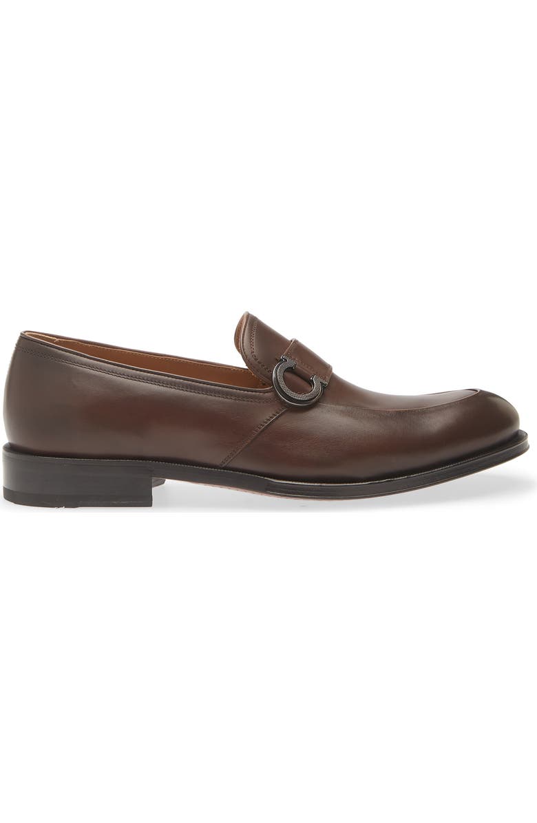 FERRAGAMO Scout Ganini Ornament Loafer, Alternate, color, Midbrown Biscotto