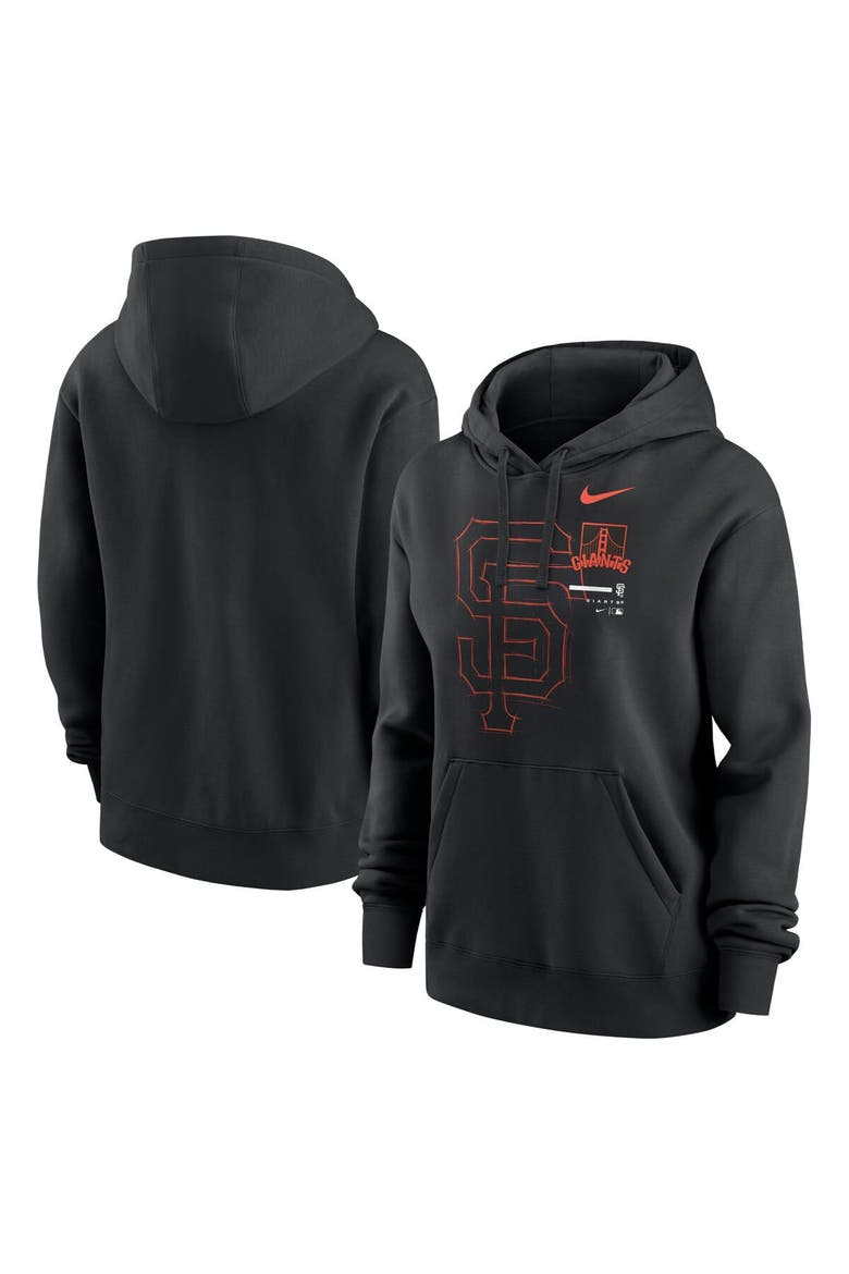 Women's Nike Black San Francisco Giants Big Game Pullover Hoodie, Main, color, Black