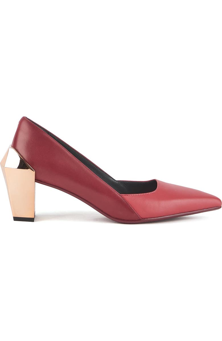 United Nude Gem Pump Mid, Main, color, Cranberry Mix