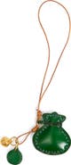 Clare V. L'Argent Leather Bag Charm