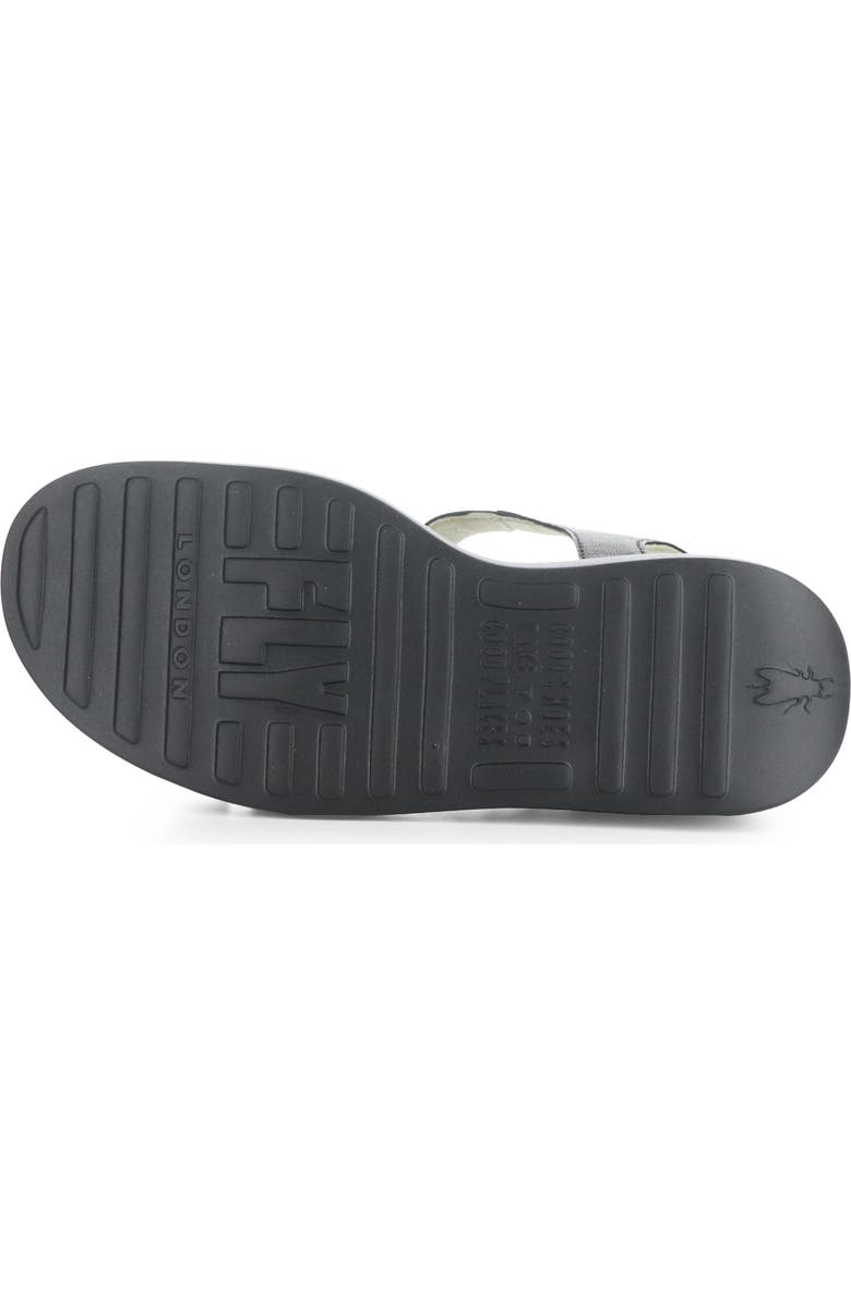 Fly London Duma Platform Wedge Sandal, Alternate, color,