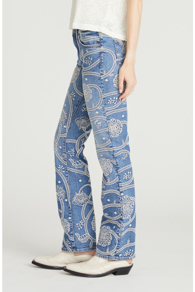Kelly Bootcut Jeans, Alternate, color, MEDIUM WASH