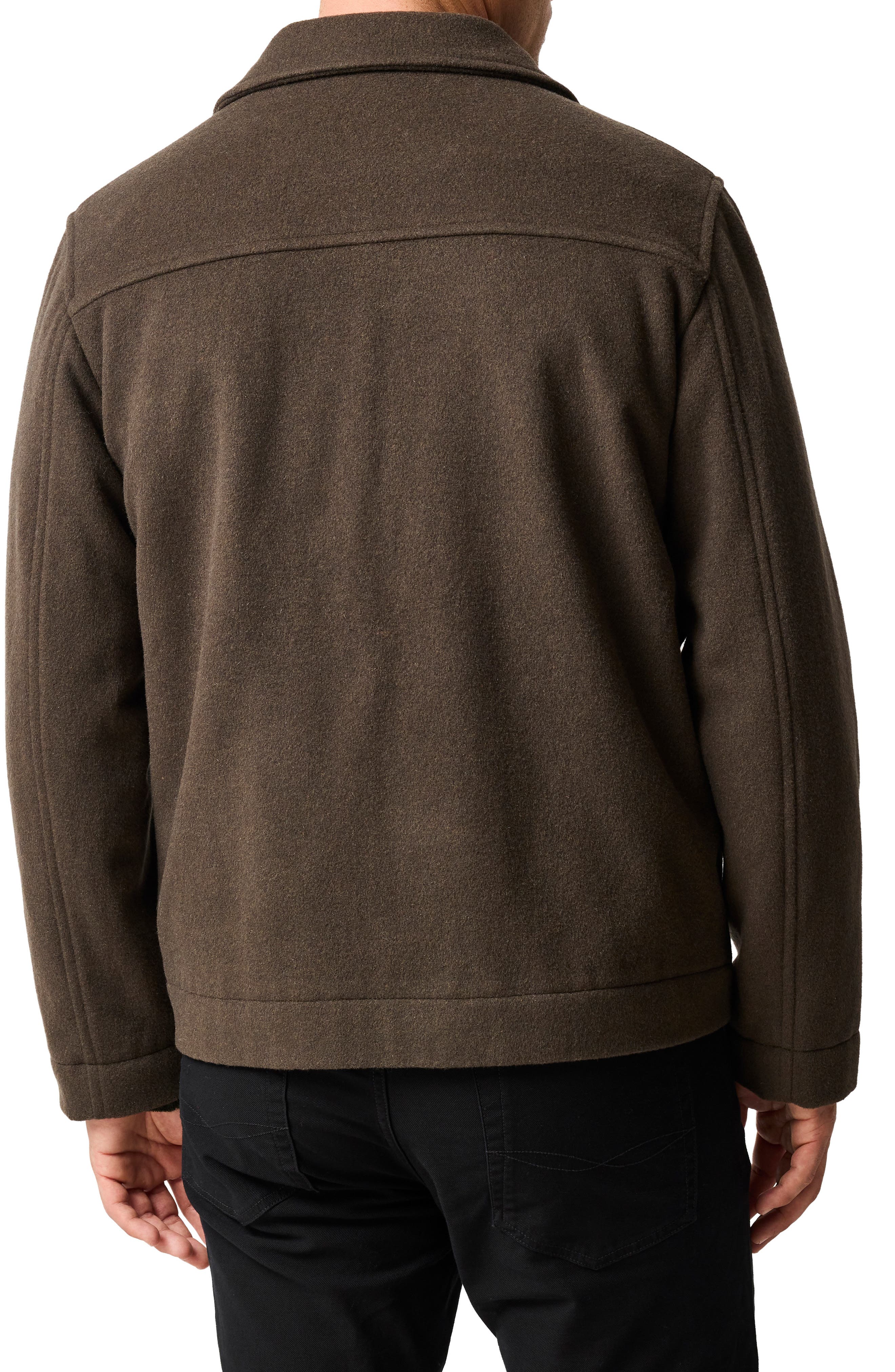 Windsoe Virgin Wool Blend Trucker Jacket - image 2