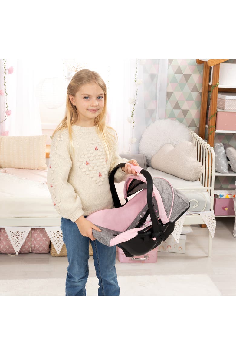 Car Seat  for Neo Vario Pram with Cover and Doll Accessories, Alternate, color, Multicolored