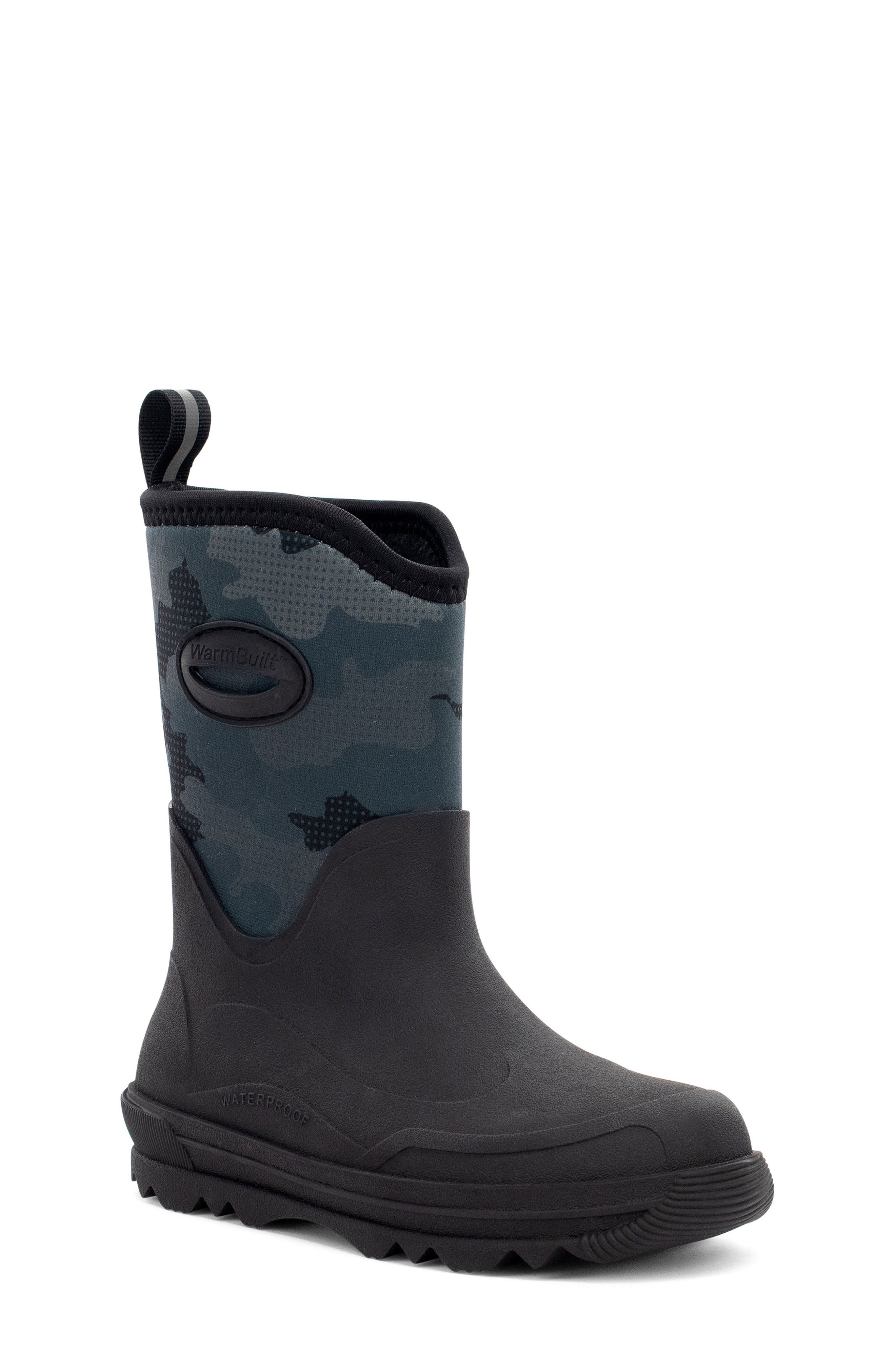 Western Chief Traverse Waterproof Boot, Main, color, Black