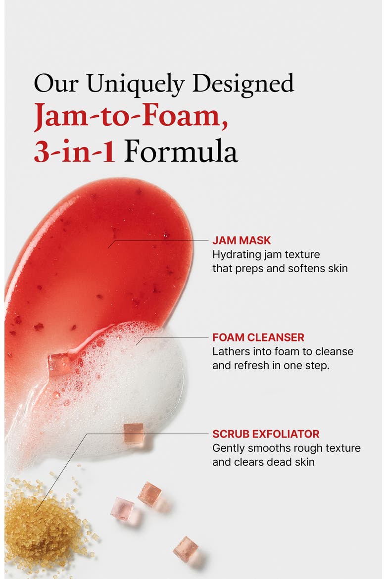 Red Tomato Jam Mask Cleanser, Alternate, color, NO COLOR