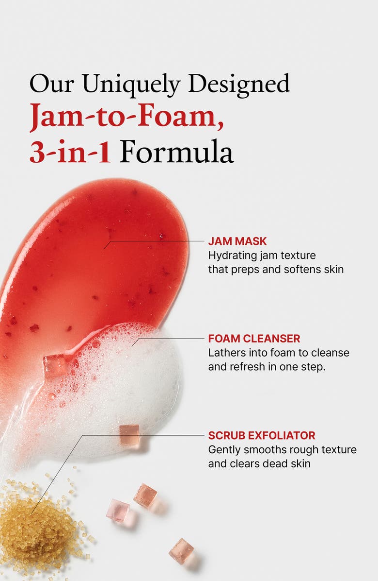 Fully Red Tomato Jam Mask Cleanser, Alternate, color, 