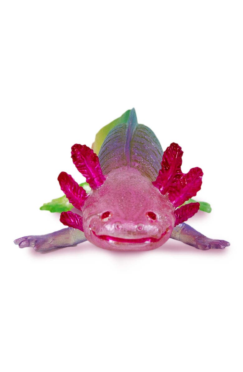 Safari Ltd. Rainbow Axolotl Toy, Alternate, color, NO COLOR