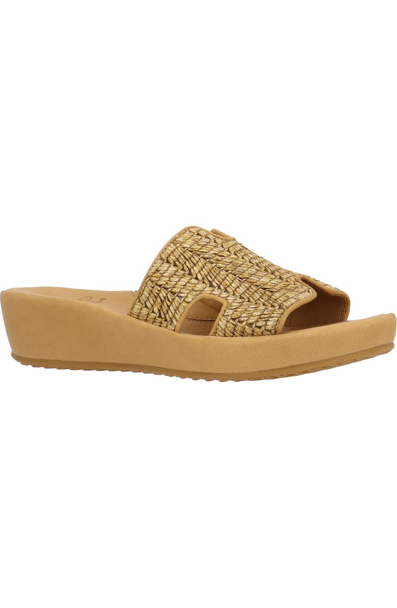 L'Amour des Pieds Catiana Wedge Sandal, Main, color, Natural