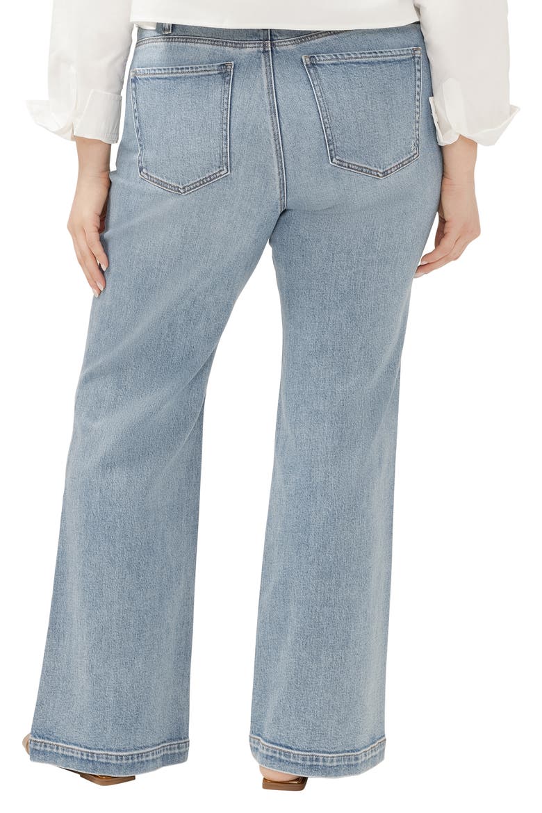 Avery Curvy Patch Pocket Wide Leg Trouser Jeans, Alternate, color, WANDERLUST