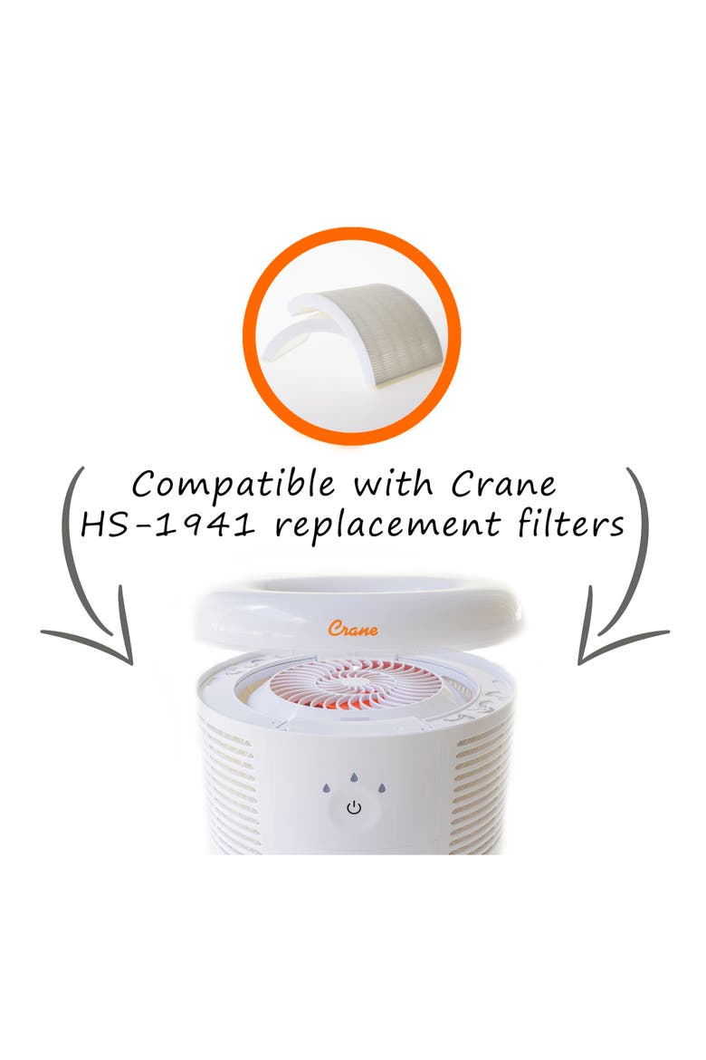 HEPA Air Purifier, Alternate, color, WHITE