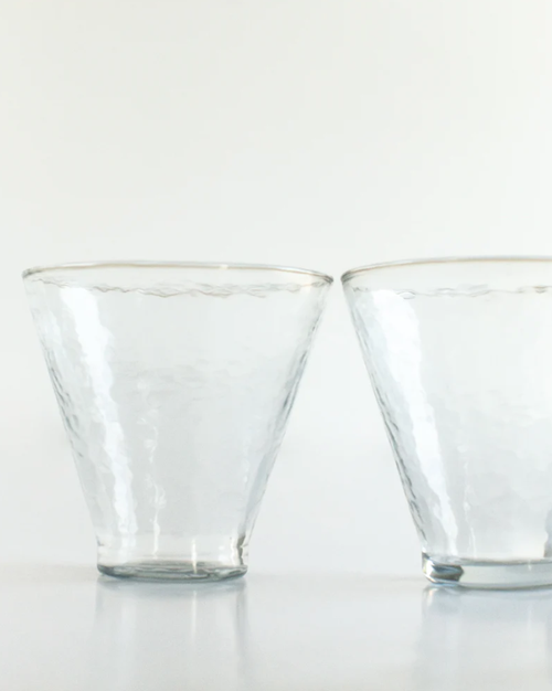 Creative Women Handblown Hammered Dessert Cup