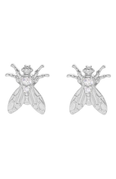 Shoo Fly Stud Earrings