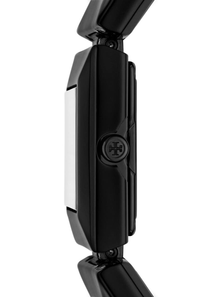 The Robertson Bangle Watch, 25.5mm, Alternate, color, BLACK