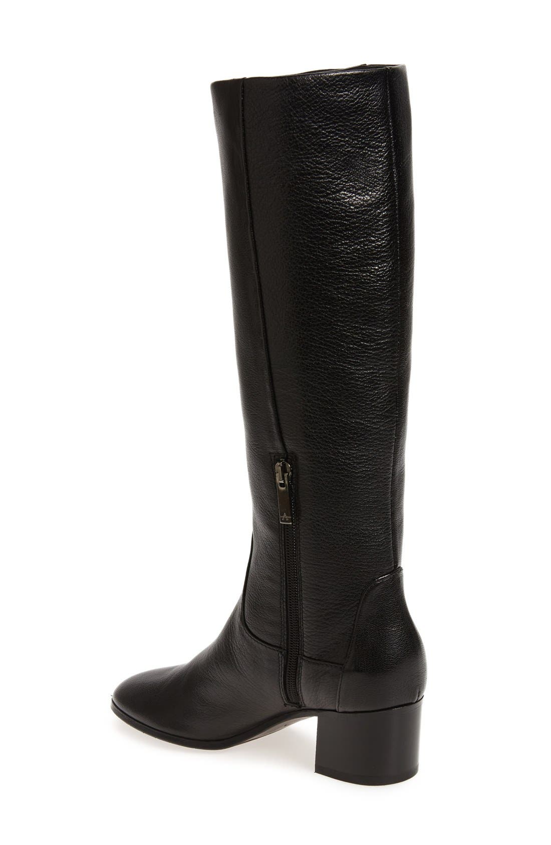 Aquatalia Deanna Weatherproof Knee High Boot, Alternate, color, 