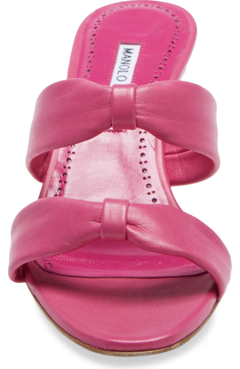 Manolo Blahnik Pallera Slip-On Sandal, Alternate, color,