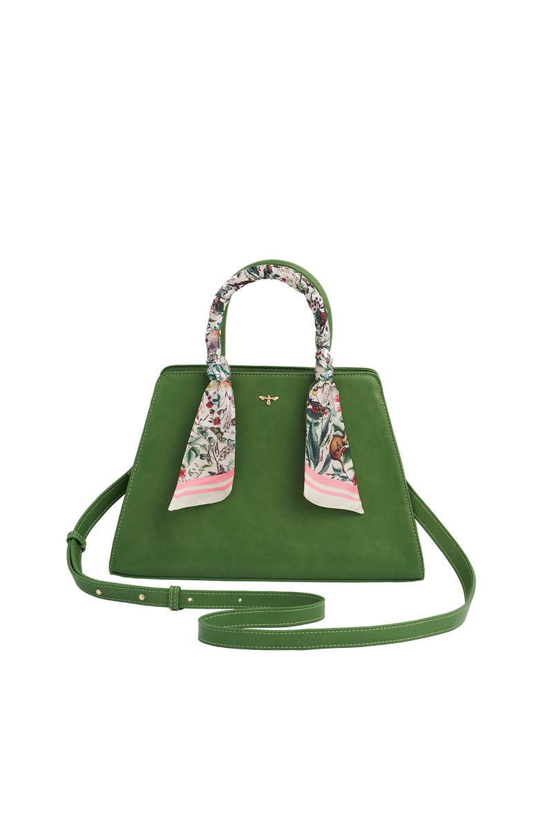 Fable England Garden Floral Structured Medium Tote Bag, Alternate, color, Light/Pastel Green
