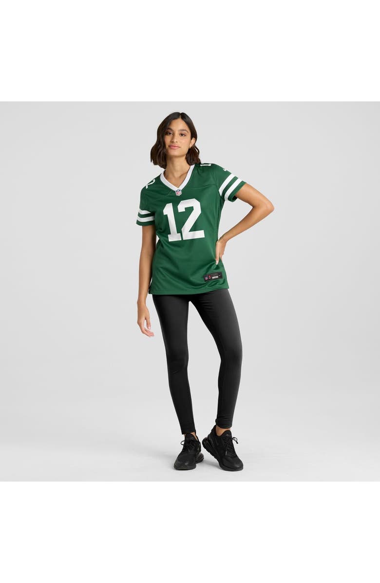 Nike Women's Nike Joe Namath Legacy Green New York Jets Retired Player Game Jersey, Alternate, color, Green