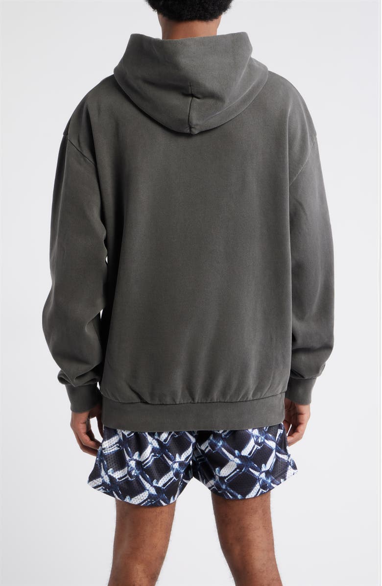 OVERTIME Chrometeam Graphic Print Hoodie, Alternate, color, Black